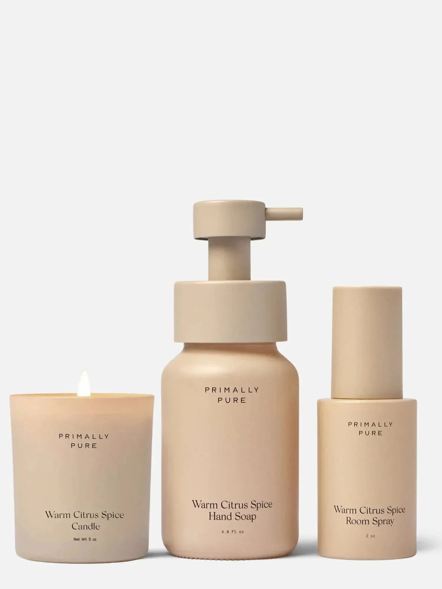 Warm Citrus Spice Home Collection